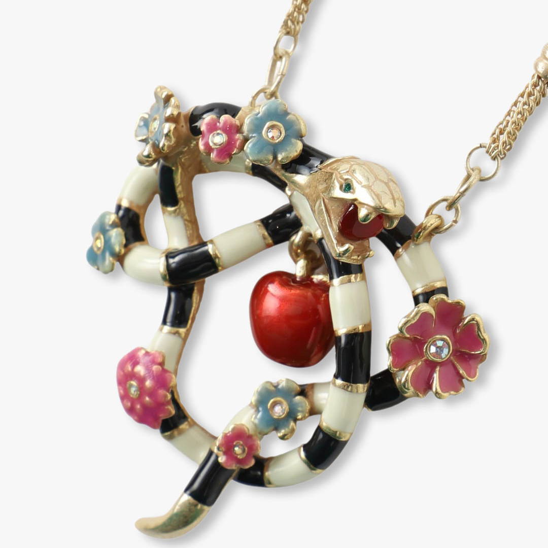 Snake motif magnet necklace – アナ スイ ジャパン 公式ウェブストア
